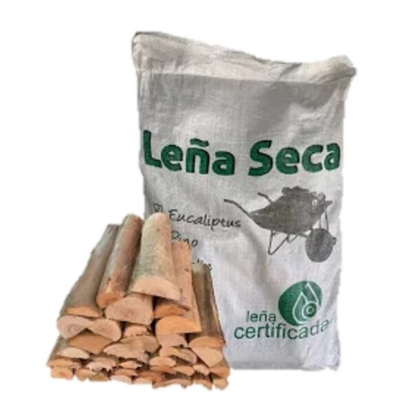 Leña de eucalipto saco de 20Kg