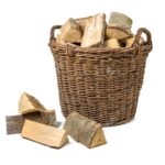 Leña sustentable canasto metrico