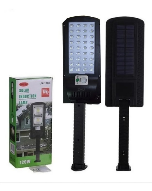 Foco Solar De 120w Tipo Poste Luz Friaco