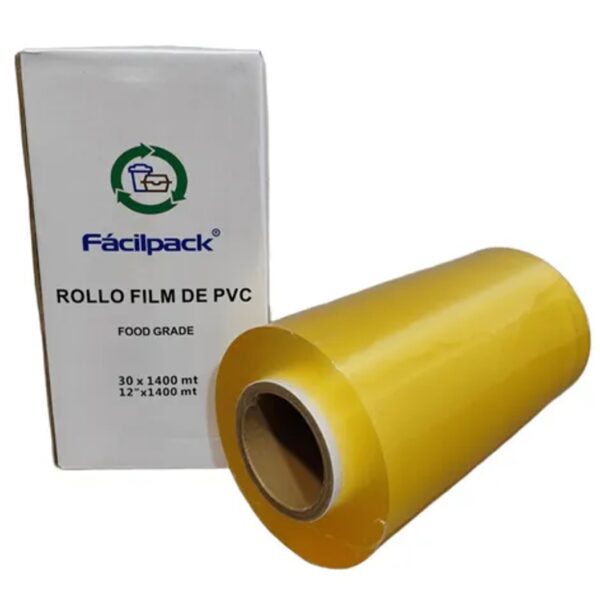 Rollo Film Plástico Cocina 30cm X 1400mt Stretch Paletizable