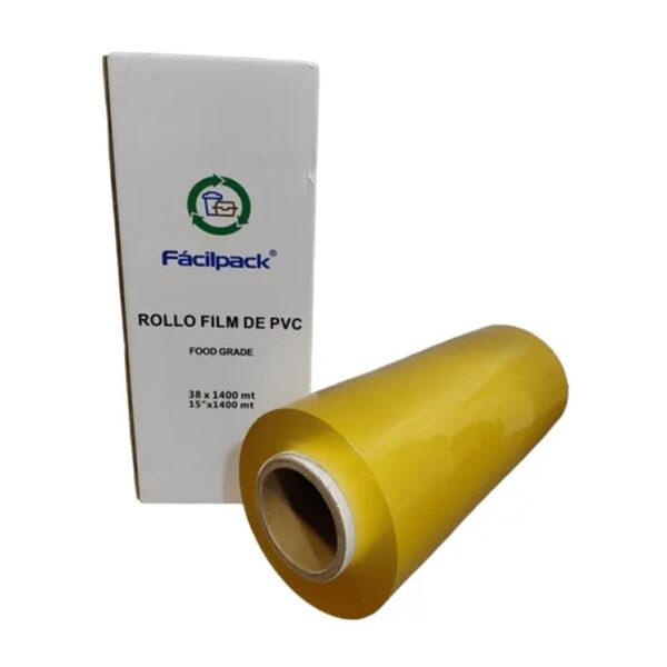 Rollo Film Plástico Cocina 38cm X 1400mt Stretch Paletizable
