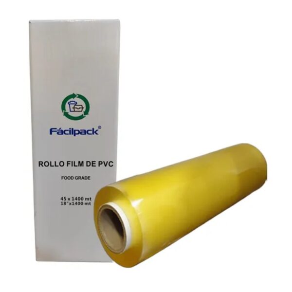Rollo Film Plástico Cocina 45cm X 1400mt Stretch Paletizable