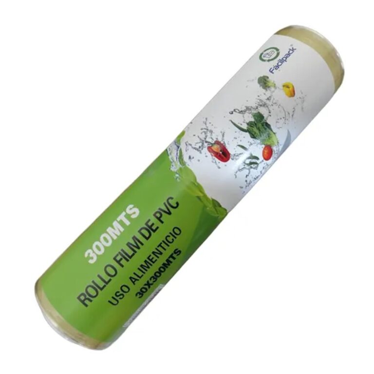 Rollo Film Plástico Alusa Cocina Film Stretch 30cm X 300mts