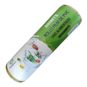 Rollo Film Plástico Alusa Cocina Film Stretch 30cm X 500mts