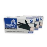 Guante nitrilo negro PROTEX libre de polvo