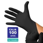 Guante nitrilo negro PROTEX libre de polvo