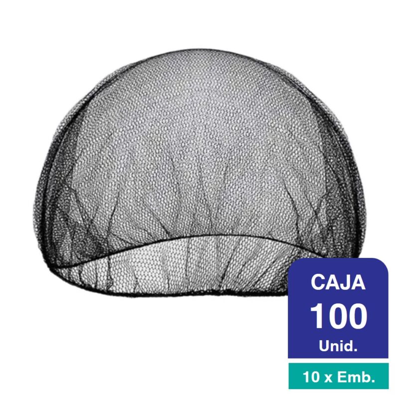 Gorro Redecilla De Pelo Negra