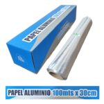 Papel aluminio Rollo aluminio 100mt 30cm 9mc