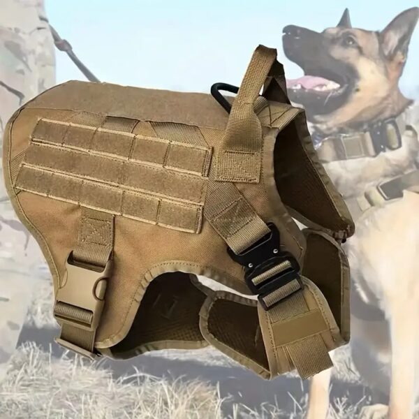 Arnés de pecho impermeable para perros chaleco táctico