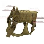 Arnés de pecho impermeable para perros chaleco táctico - Imagen 4