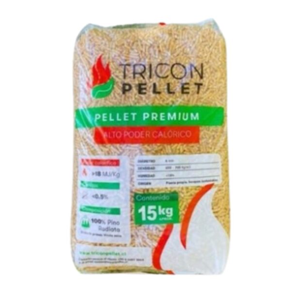 Pellet de Madera Tricon Pellet 15Kg